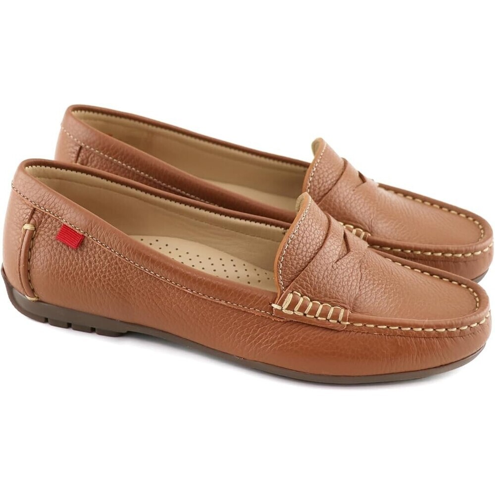 Marc Joseph New York Carroll Street Penny Loafer Women's US 8 Brown Shoes FZP634